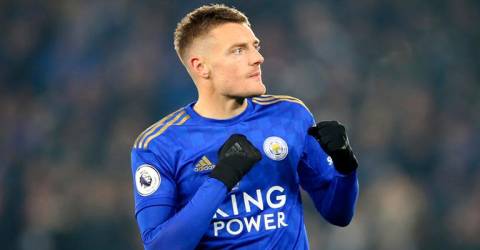 100-goal milestone yet to sink in, says Leicester's Vardy
