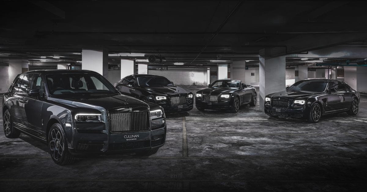 Rolls-Royce Black Badge family launched in Malaysia - Ghost, Wraith, Dawn & Cullinan on sale, fr RM1.4 mil