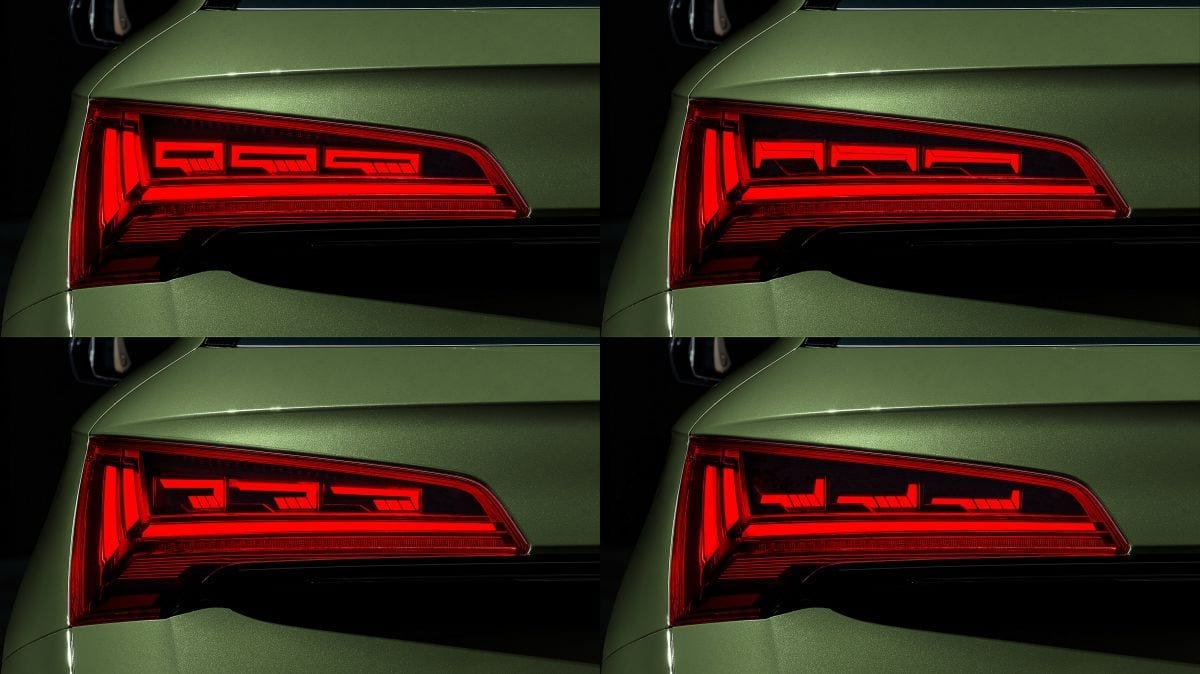 2020 Audi Q5 - hi-tech digital OLED lights explained