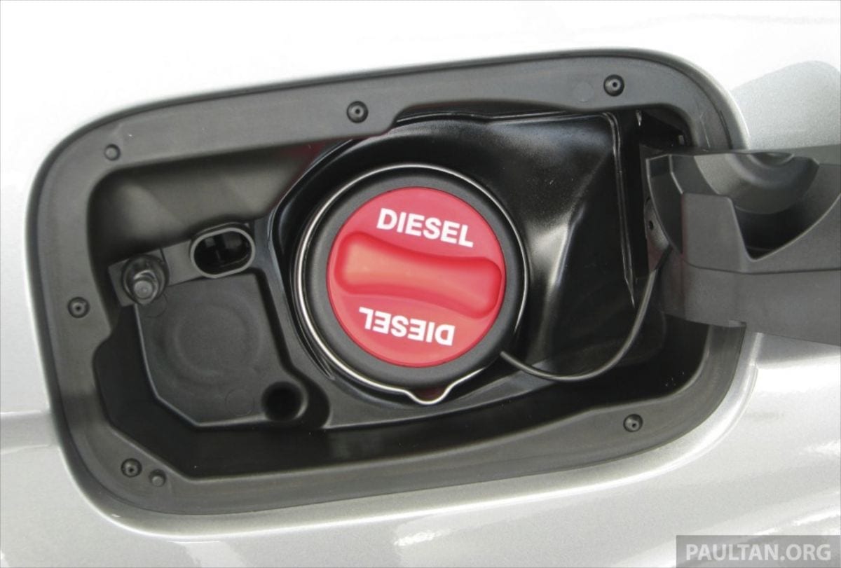 August 2020 week one fuel price - only diesel goes up