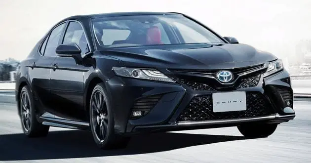 Toyota Camry Black Edition released in Japan to celebrate the original Celica Camry's 40th anniversary