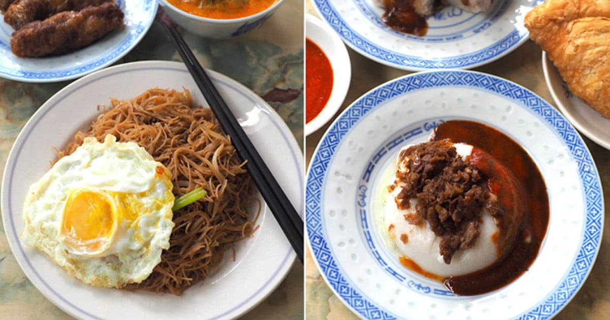 RMCO food takeaway: A simple, satisfying breakfast of fried noodles and 'mee rebus' at PJ's Kafe Pin Chou