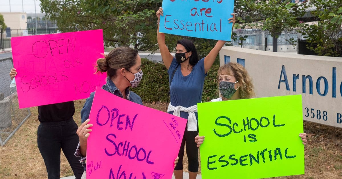 Some Parents Want Schools to Reopen as the Pandemic Drags On