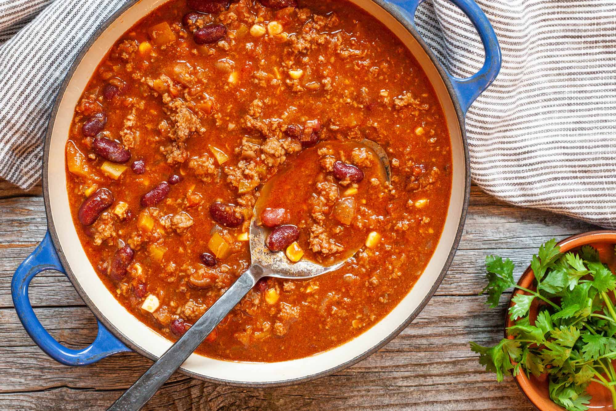 Beef and beans chili