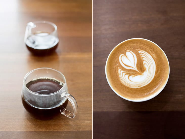 While more customers are opting for filter coffee (left), the bulk of Jln Theatre Coffee’s coffee sales are still milk-based (right)