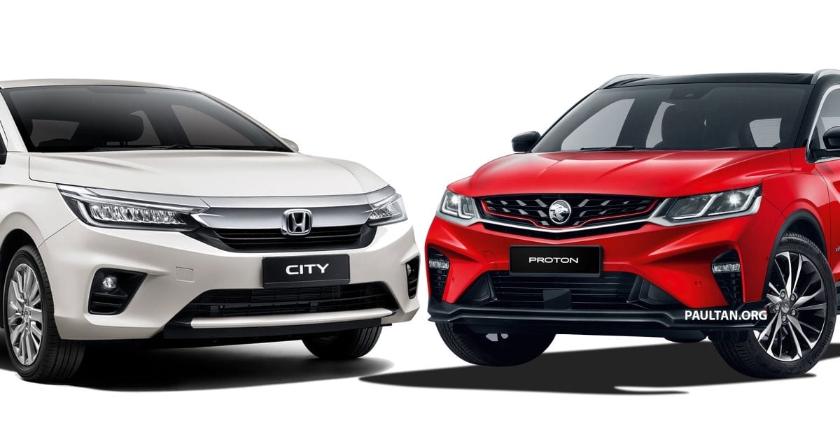 2020 Proton X50 versus Honda City 1.5L - we compare servicing costs of both over five years/100,000 km