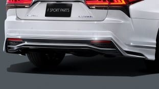 2020 Lexus LS F Sport Modellista_rear skirt