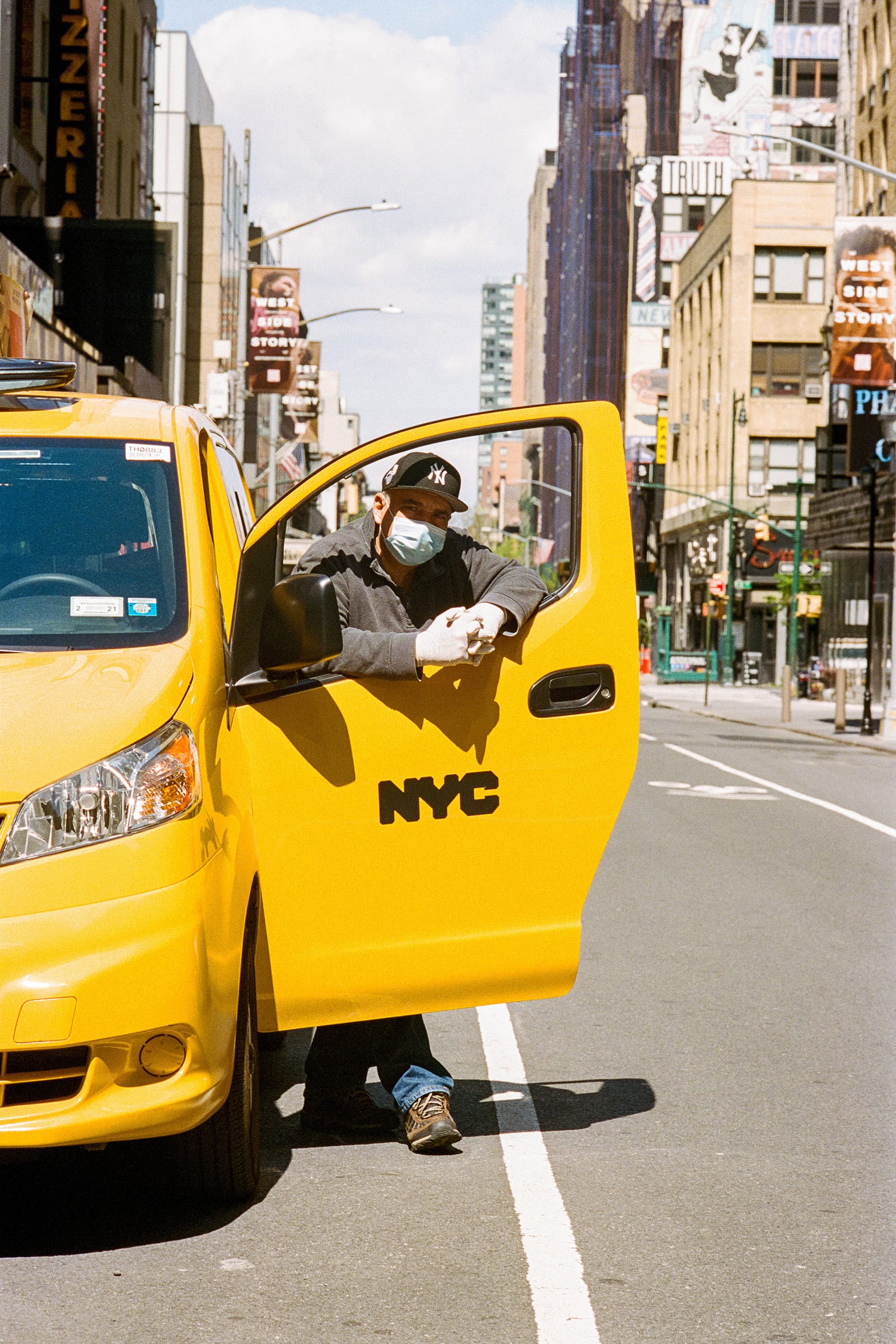 Mohamed Eleissawy, 63, Manhattan.  New York City's Taxi Drivers Are in Peril as They Brave the Coronavirus and Uncertain Futures,  May 15.