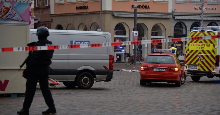 Car Drove Into Pedestrian Zone in Germany: 2 Dead, 15 Hurt