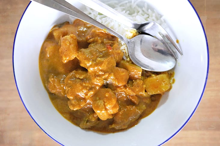 There’s nothing better than homemade curry with plenty of rice. – Pictures by CK Lim