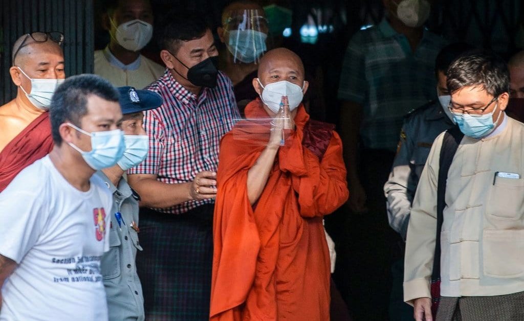 Monk Known as 'Burmese bin Laden' Surrenders to Police