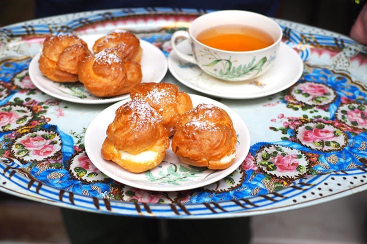 These lovely Persian cream puffs from Fari & Ali are perfect for your weekend teatime treat — Pictures by Lee Khang Yi