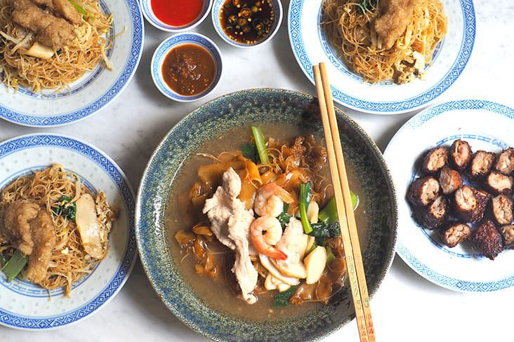You can enjoy an excellent 'char hor fun' with broader flat rice noodles, fish meat fried 'bee hoon' and Penang-style 'lorbak' from Danny Penang Tua Pan – Pictures by Lee Khang Yi