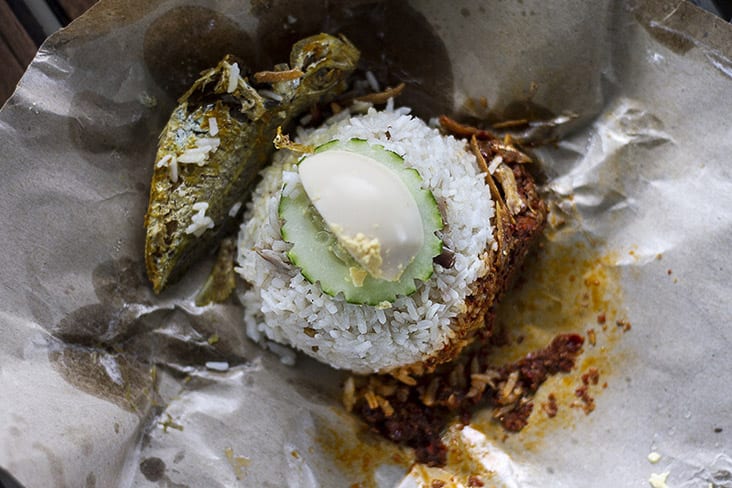 Simple yet celebrated — 'nasi lemak' is our national dish. — Pictures by CK Lim