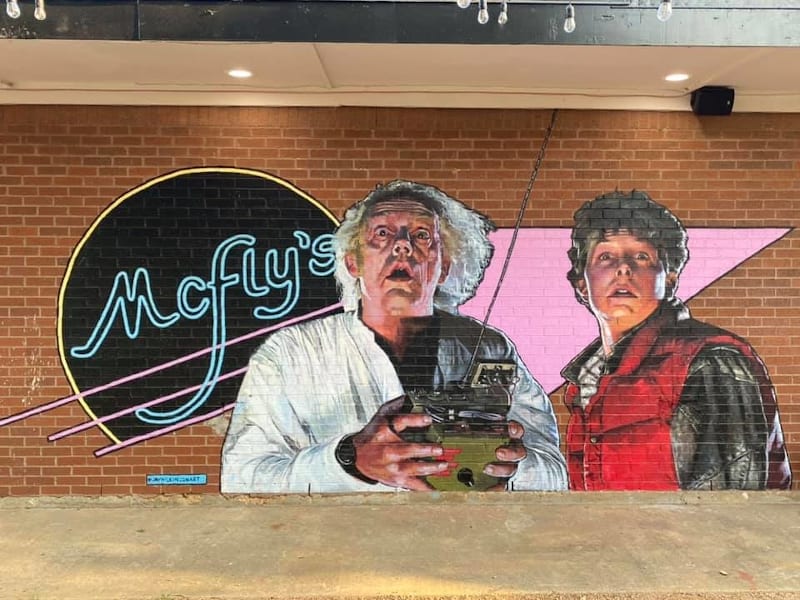 A new ‘Back to the Future’-themed bar has opened in Texas. — Picture from Pub McFly via AFP-Relaxnews