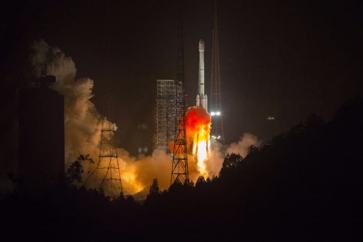 China launches communication satellite for Algeria