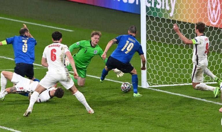 Football: Soccer-Italy v England Euro final goes to penalties