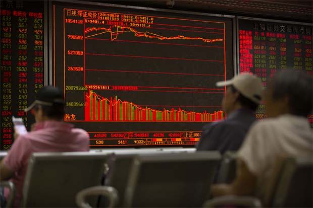 World shares slide on China investment worries