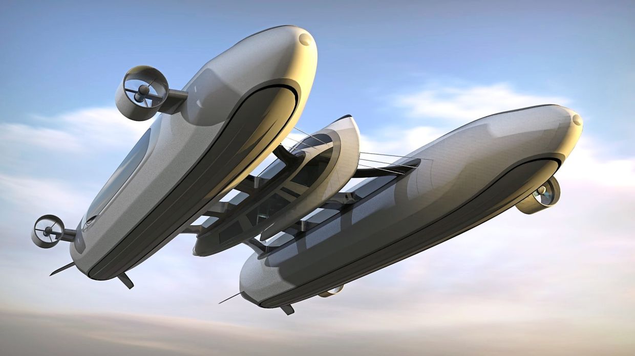 This incredible design concept is a mashup between a zeppelin and a ...