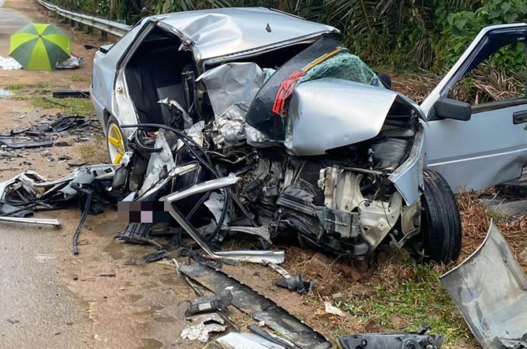 Orang Asli man killed in three-vehicle pile-up in Kota Tinggi