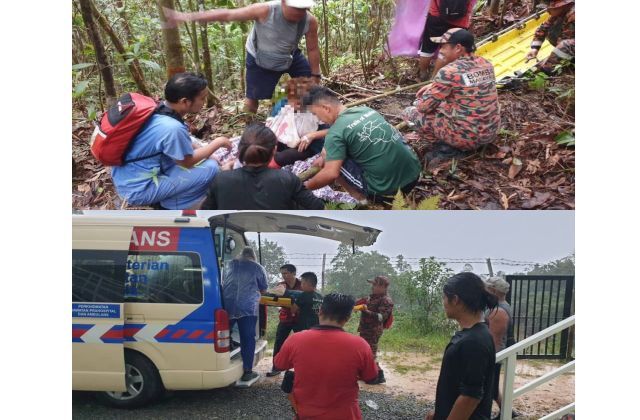 Woman injured by falling tree in Penampang hill farm