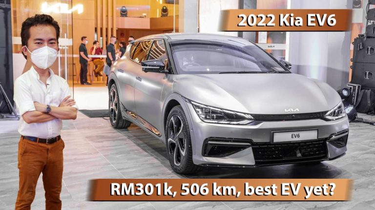 2022 Kia EV6 GT-Line AWD walk-around tour in Malaysia